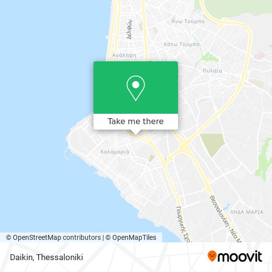 Daikin map
