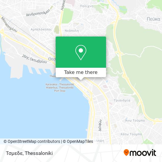 Τσμεδε map