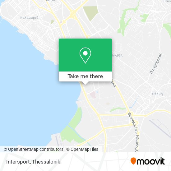 Intersport map
