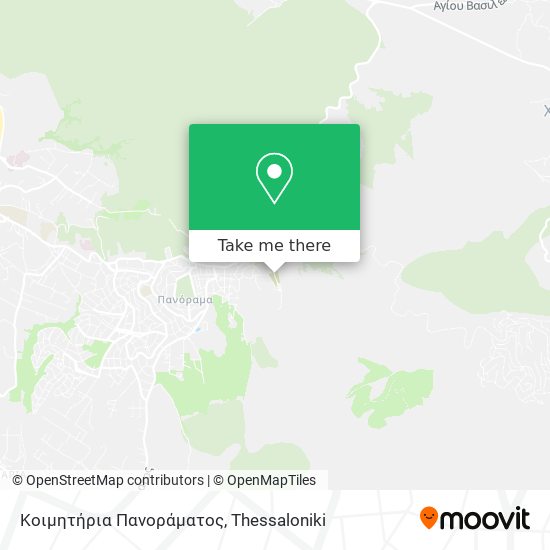 Κοιμητήρια Πανοράματος map