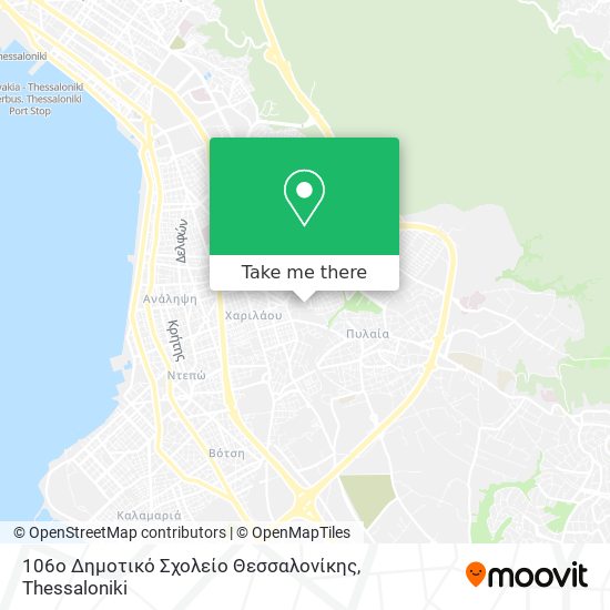 106ο Δημοτικό Σχολείο Θεσσαλονίκης map