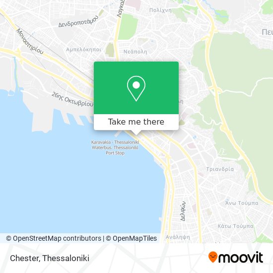 Chester map