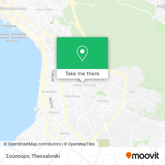 Σούσουρο map