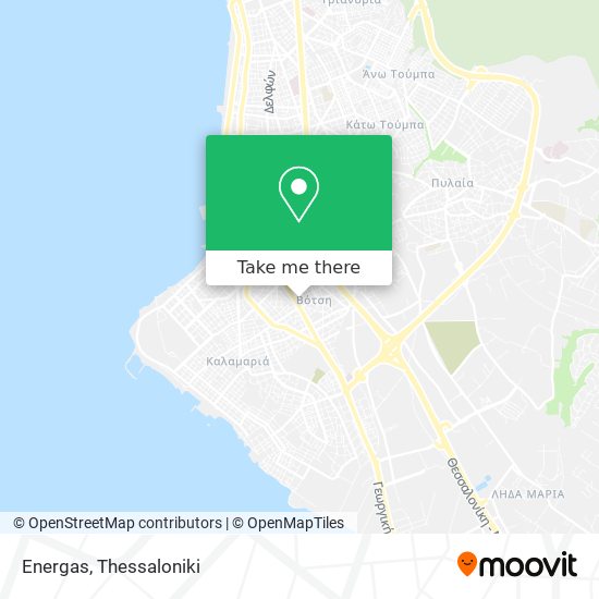 Energas map
