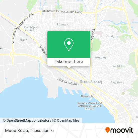 Μάσα Χάψα map