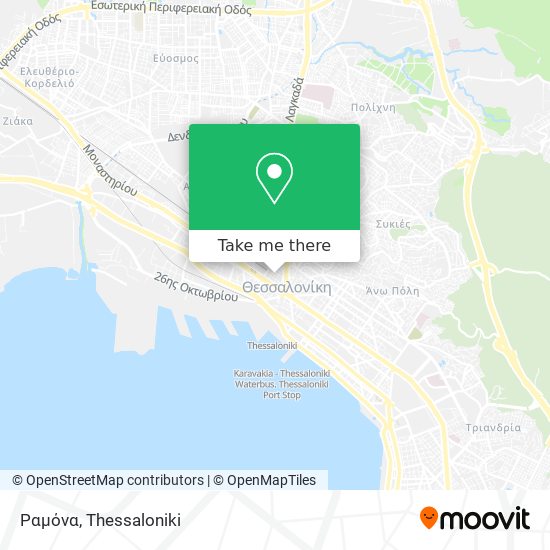 Ραμόνα map