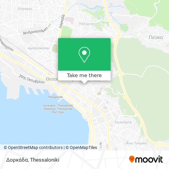 Δορκάδα map