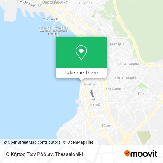 Ο Κήπος Των Ρόδων map