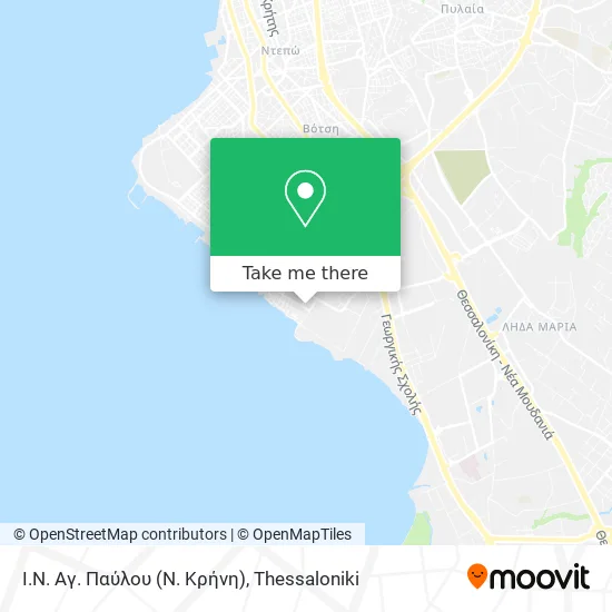 Ι.Ν. Αγ. Παύλου (Ν. Κρήνη) map