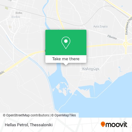 Hellas Petrol map
