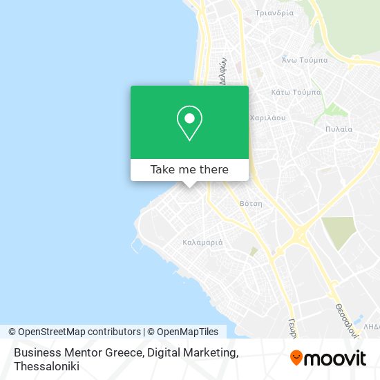 Business Mentor Greece, Digital Marketing map