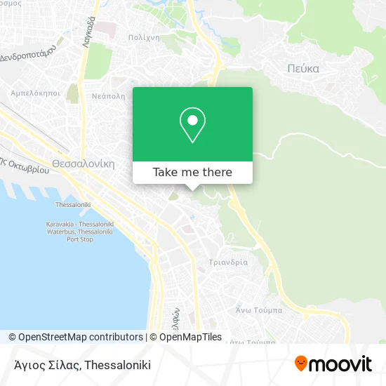 Άγιος Σίλας map