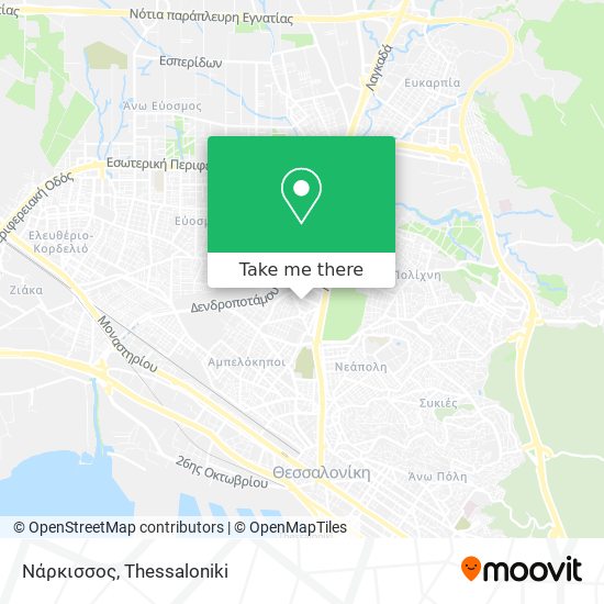 Νάρκισσος map