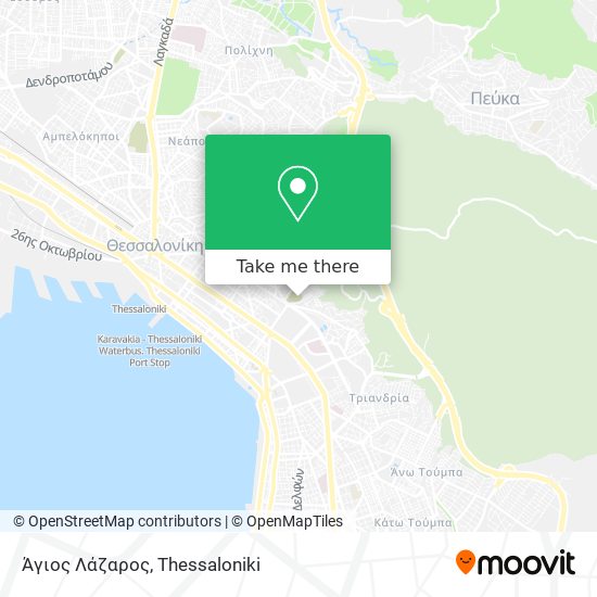 Άγιος Λάζαρος map