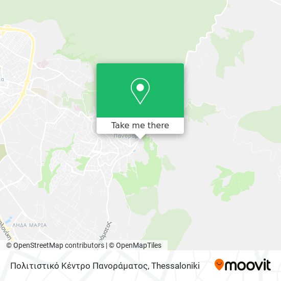 Πολιτιστικό Κέντρο Πανοράματος map