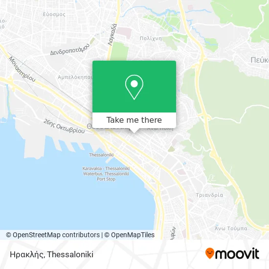Ηρακλής map