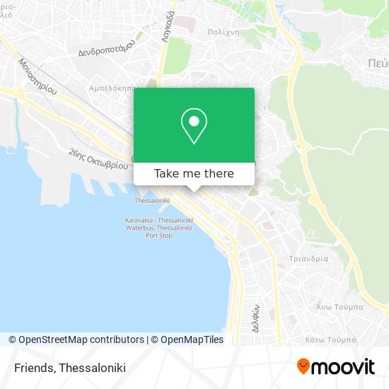 Friends map