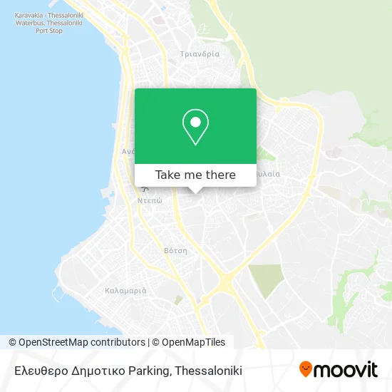 Ελευθερο Δημοτικο Parking map