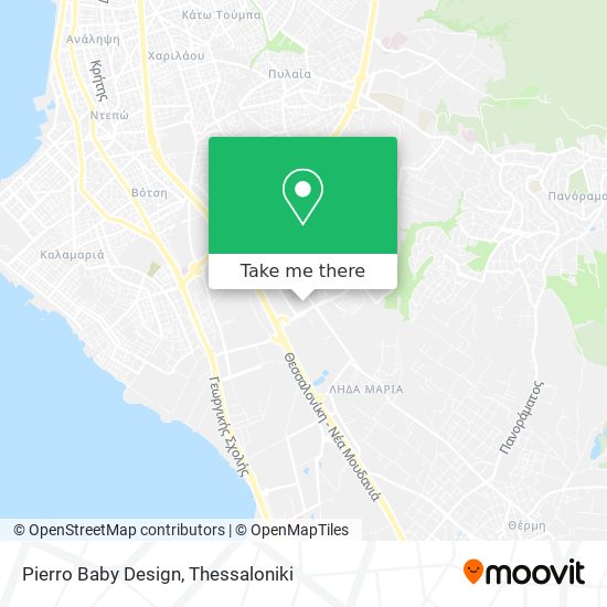 Pierro Baby Design map