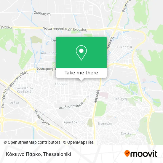 Κόκκινο Πάρκο map