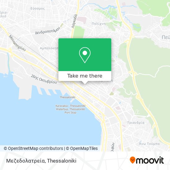 Μεζεδολατρεία map