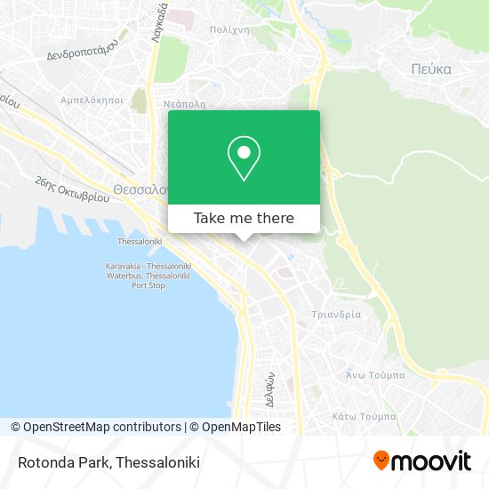Rotonda Park map
