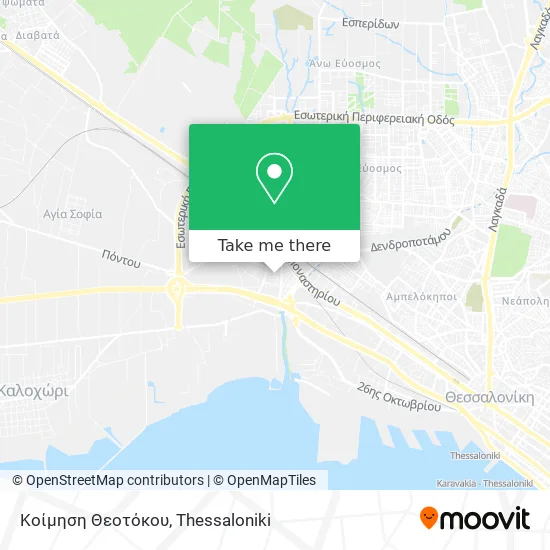 Κοίμηση Θεοτόκου map