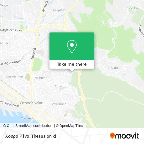 Χουρά Ρένα map