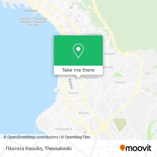 Πλατεία Καούδη map