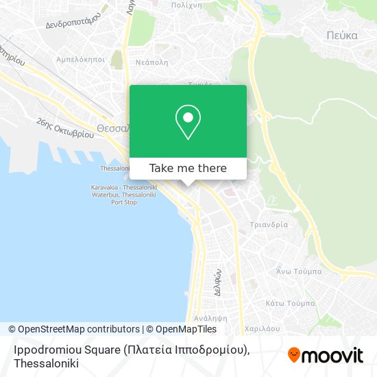 Ippodromiou Square (Πλατεία Ιπποδρομίου) map