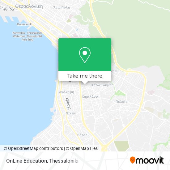 OnLine Education map