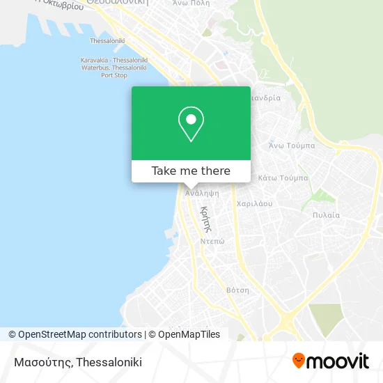 Μασούτης map