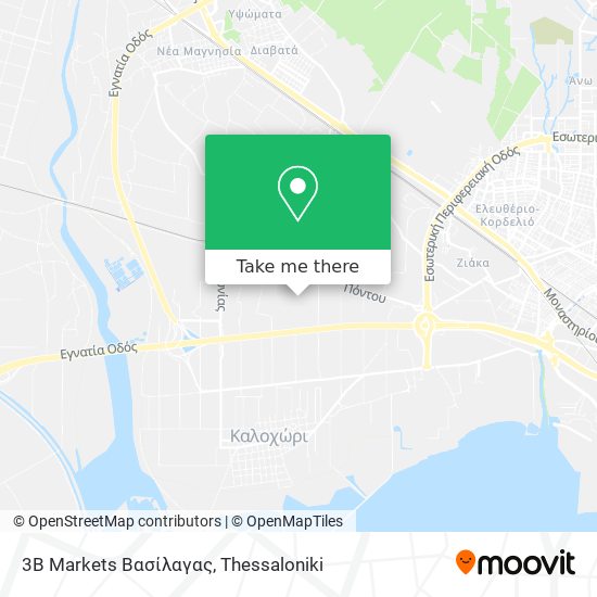3Β Markets Βασίλαγας map