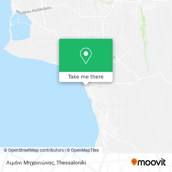 Λιμάνι Μηχανιώνας map