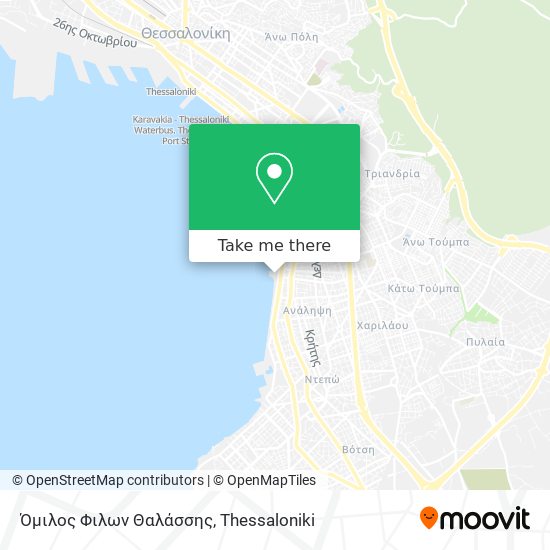 Όμιλος Φιλων Θαλάσσης map