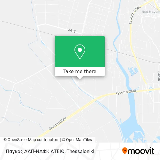 Πάγκος ΔΑΠ-ΝΔΦΚ ΑΤΕΙΘ map