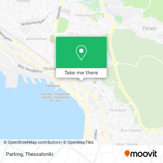 Parking map