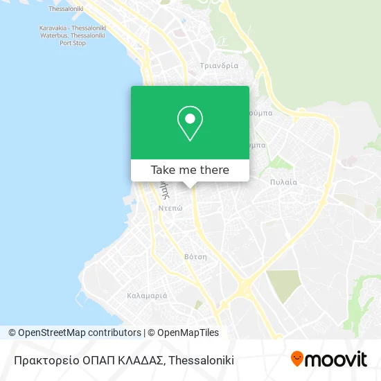 Πρακτορείο ΟΠΑΠ  ΚΛΑΔΑΣ map