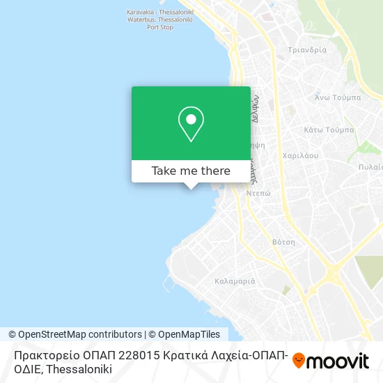 Πρακτορείο ΟΠΑΠ 228015 Κρατικά Λαχεία-ΟΠΑΠ-ΟΔΙΕ map