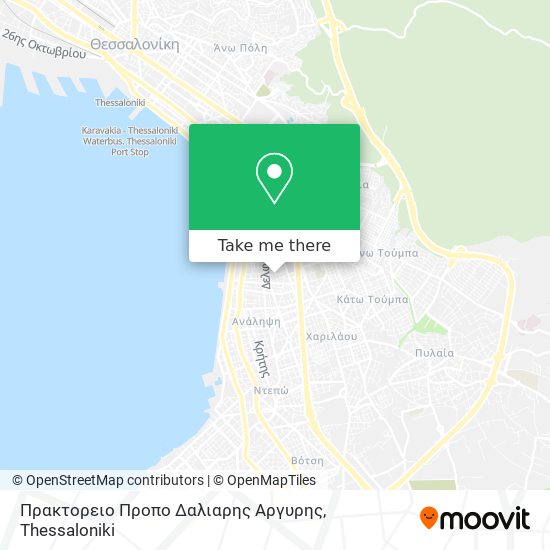 Πρακτορειο Προπο Δαλιαρης Αργυρης map