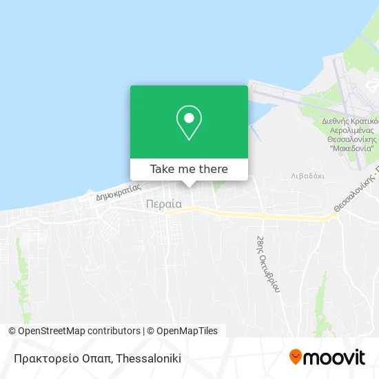 Πρακτορείο Οπαπ map