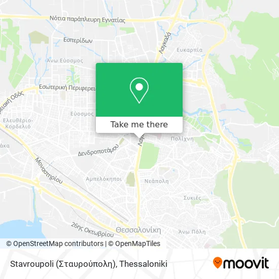 Stavroupoli (Σταυρούπολη) map