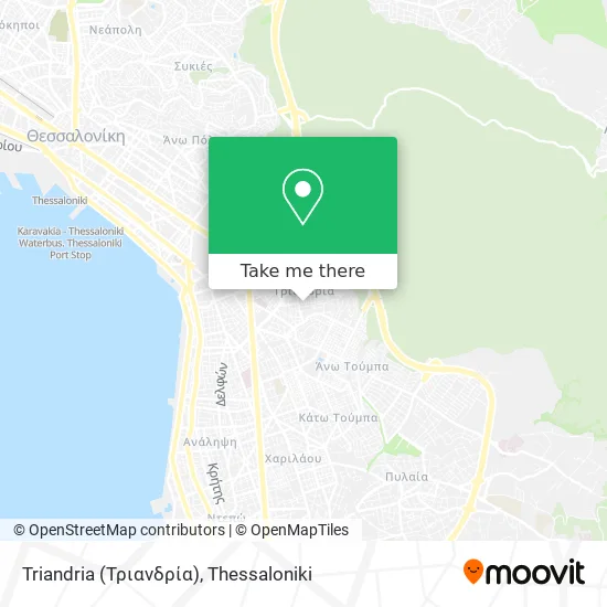 Triandria (Τριανδρία) map