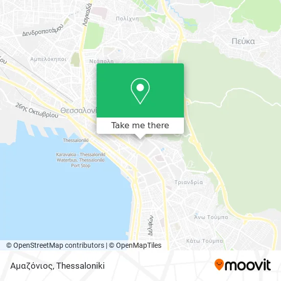 Αμαζόνιος map