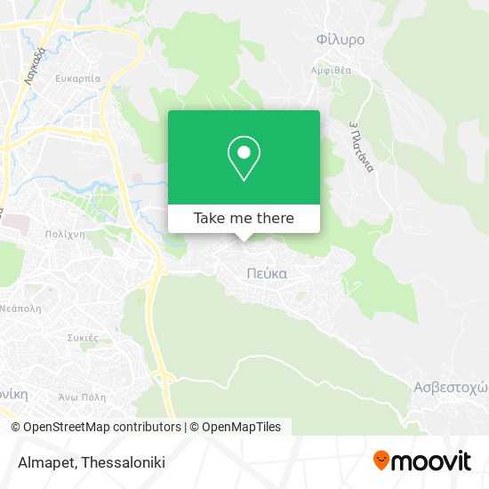 Almapet map