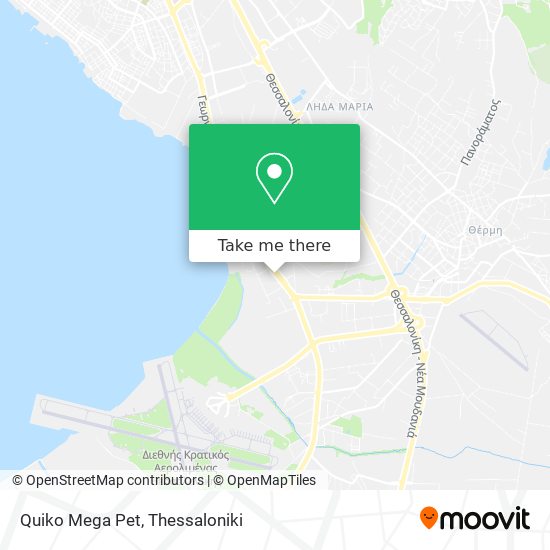 Quiko Mega Pet map