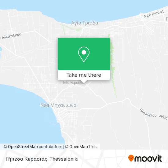 Γήπεδο Κερασιάς map