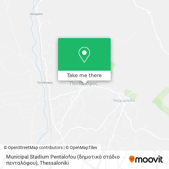 Municipal Stadium Pentalofou (δημοτικό στάδιο πενταλόφου) map