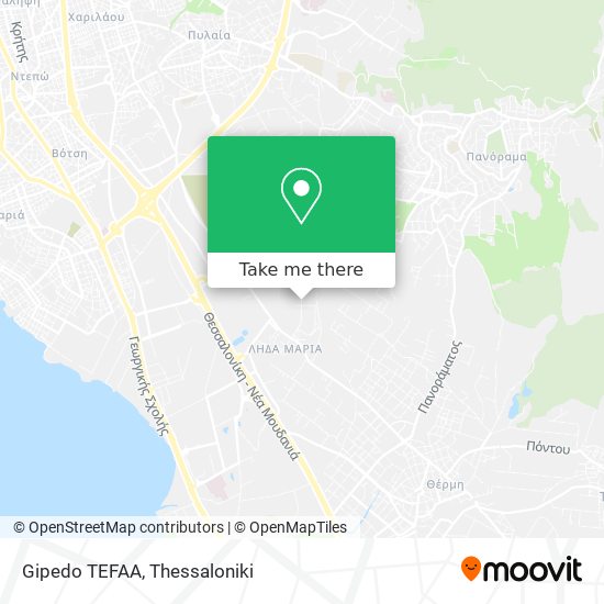 Gipedo TEFAA map