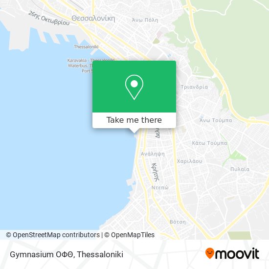 Gymnasium ΟΦΘ map